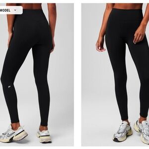 Black  Anywhere Motion365+ High-Waisted Legging from Fabletics